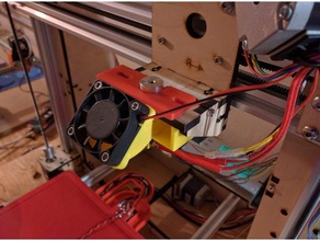 magma cooling system dhoytcom remix v1 3d printer parts hotend hot end makerfarm i3v i3 prusa 3d print model - Mito3D