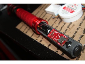 sf asp lightsaber kasa - nec nbv3 cf pc elektronik uyarlamalı saber parçaları şasi 2 ateşleyici saberforge ses tahtası kıvılcım renk 3d print model - Mito3D