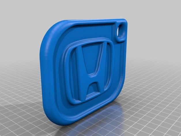 honda llavero llaveros 3D print model - Mito3D
