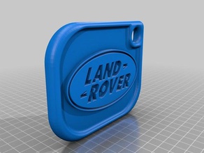 land rover trousseau de clés porte-clés un 3d print model - Mito3D