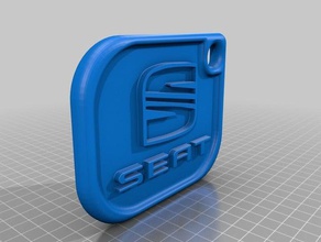 assento chaveiro chaveiros 3d print model - Mito3D