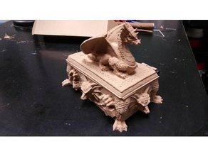 dragon box v3 le creature 3d print model - Mito3D