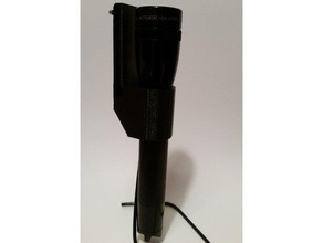 mini mag Taschenlampe holster Werkzeug-Halterungen & - Boxen 3d print model - Mito3D