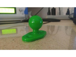 miata visiera eliminare la piastra di ram ball mount automotive 3d print model - Mito3D