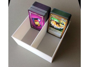 küçük kartlar Ekle deckbox oyuncak & oyun aksesuarları 3d print model - Mito3D