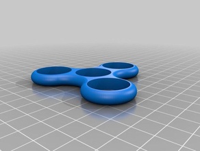 my customized smooth spinner openscad games 3d print model - Mito3D