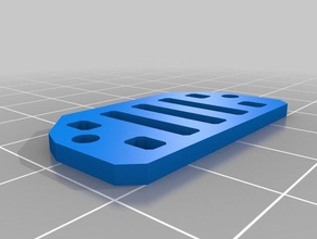 mini flight controller plate tbs unify hobby 3d print model - Mito3D