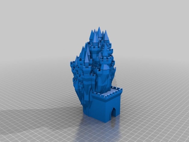 c2 las estructuras de edificios personalizado 3D print model - Mito3D