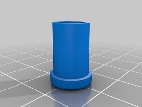 anet a8 extrusora botón Impresora 3d de las piezas boton filamento hotend el pulgar 3d print model - Mito3D