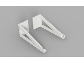filament spool wall mount 3d printer accessories holder 3d print model - Mito3D