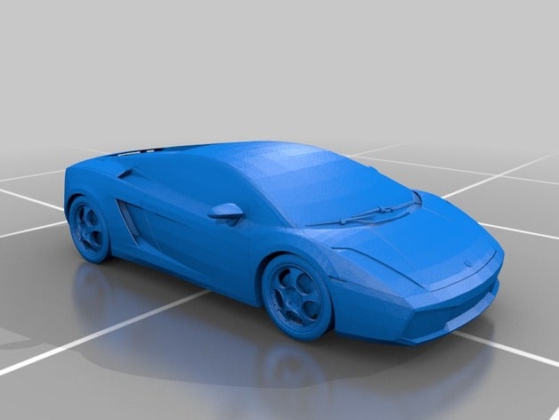 lamborghini gallardo i veicoli auto italia vettura sportiva 3D print model - Mito3D