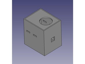 joystick move stepper motor inside box tool holders & boxes arduino nano 3d print model - Mito3D