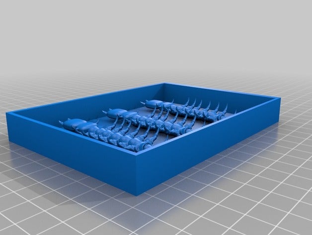 hellgrammite isca macia molde A impressão 3d bass erro pesca de plástico 3D print model - Mito3D