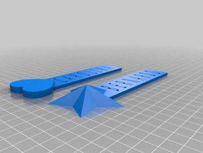 custom bookmark 3d printing bookmarks books 3d print model - Mito3D