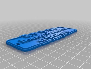 spEyTamam Anahtarlık özelleştirilmiş 3d print model - Mito3D