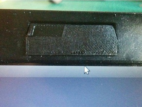 deslizar a tampa da câmera lenovo thinkpad t510 computador 3d print model - Mito3D