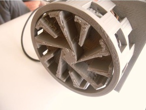 dual tone mini sirène stator le bricolage noisemaker la 3d print model - Mito3D