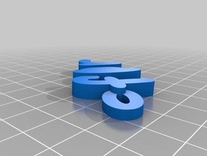 flor - Organisation kundengebundene 3d print model - Mito3D