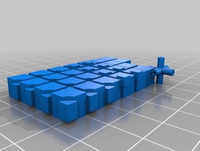 cópia de rubiks do cubo rubik A impressão 3d 3d print model - Mito3D