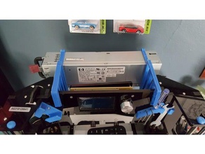 anet a6 hp dps-600pb top holder 3d printer parts b dps 600 mount 3d print model - Mito3D