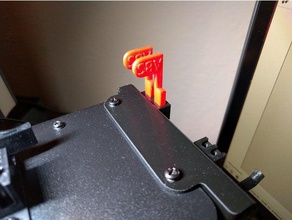 tool holder - mp select mini abs flags 3d printer accessories cooling fan monoprice 3d print model - Mito3D