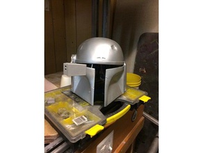boba fett telémetro superior el traje casco cosplay de star wars 3d print model - Mito3D