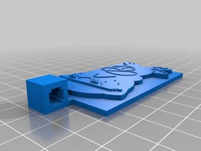 mlg oshawott keychain toy & game accessories 3d slash 3d print model - Mito3D