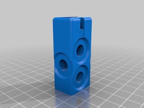 8mm y corner taller 3d printer parts 8 mm prusa i3 3d print model - Mito3D