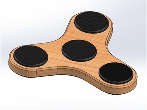 fidget spinner juguetes mecánicos 608 cojinete mecánica spin madre de juguete rodamiento 3d print model - Mito3D