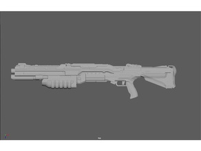 unsc shotgun halo 4 5 video games cosplay weapon costume prop 3d print model - Mito3D
