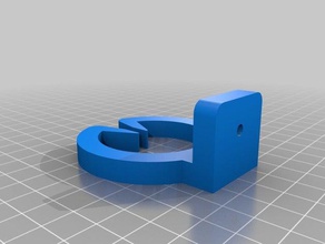 cable management countersunk hole organization 3d print model - Mito3D