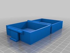 meine angepasste Schnalle box bedruckbar einem Stück 3d-Druck-tests kundengebundene 3d print model - Mito3D