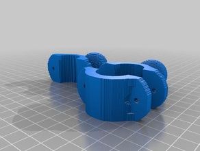 3d slash handlebar mount 3d print model - Mito3D