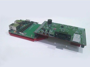 toradex viola + ip impilabile stand di supporto l'elettronica caso embedded recinto sergio prado il plus 3d print model - Mito3D