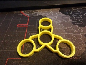 fidget spinner - wingnut2k 5 Spielzeug & Spiele hand zappeln 3d print model - Mito3D