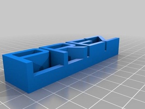 my customized 3d name plate2 sculptures 3d print model - Mito3D
