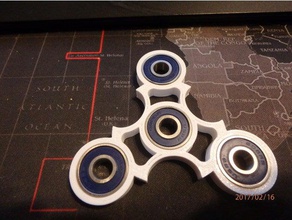 fidget spinner - wingnut2k 12 toys & games hand toy 3d print model - Mito3D