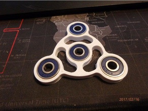 fidget spinner - wingnut2k 11 toys & games hand toy 3d print model - Mito3D