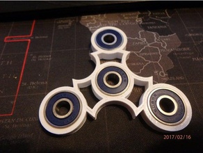 fidget spinner - wingnut2k 9 Spielzeug & Spiele hand zappeln 3d print model - Mito3D