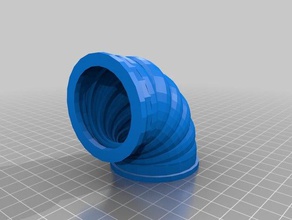 kaytee coude hamster tube L'impression 3d 3d print model - Mito3D