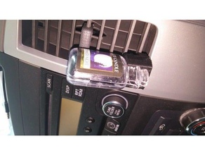 yankee candle sfogo clip aria freshiner automotive airfresh bevanda rinfrescante di candela auto profumo 3d print model - Mito3D