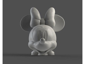 minnie mouse jouets & accessoires de jeux disney figure mickey mickeymouse les 3d print model - Mito3D