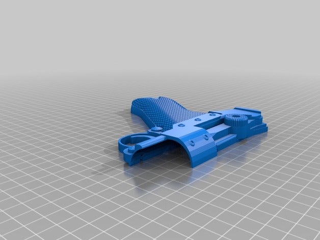 récepteur 1 fichier de remplacement accessoires jeu a180 blaster jyn erso star wars 3D print model - Mito3D