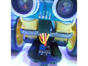 semplice sumo robot la robotica sumobot 3d print model - Mito3D