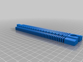 meu flexível personalizado brinquedo trilhos de trem 19cm & acessórios para jogos 3d print model - Mito3D