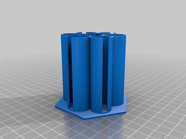 euro cent holder 100x2c + 100x1c 3 containers 3D print model - Mito3D