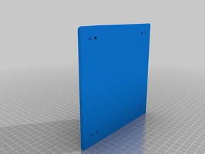 dart tahtası üçayak yedek parça Yönetim Kurulu tutucu monte edin tripod 3d print model - Mito3D