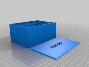 2 kutu kaplar özelleştirilmiş 3d print model - Mito3D