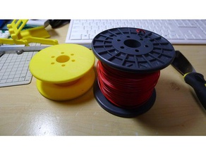 wire spool tool holders & boxes 3d print model - Mito3D