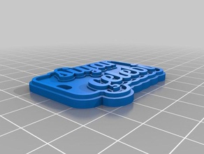 elebi Anahtarlık özelleştirilmiş 3d print model - Mito3D